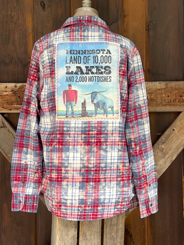Paul & Babe Art Flannel